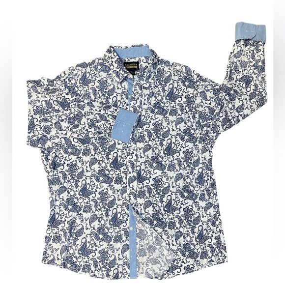 Daniel Cremieux Other - Cremieux Paisley Button Down Long Sleeve Casual Shirt